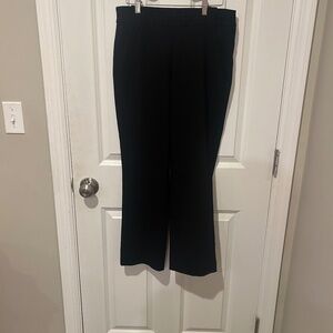 NWT WHBM Outlet Pull On Stovepipe Black Pants, Size 6